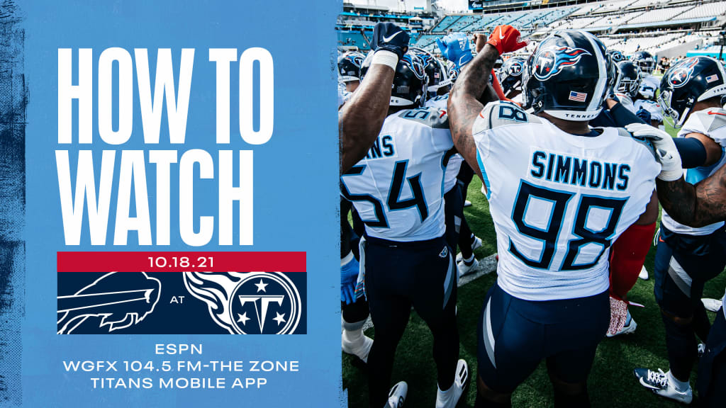 How to Watch MNF Titans vs. Bills Live on 09/19 - TV Guide