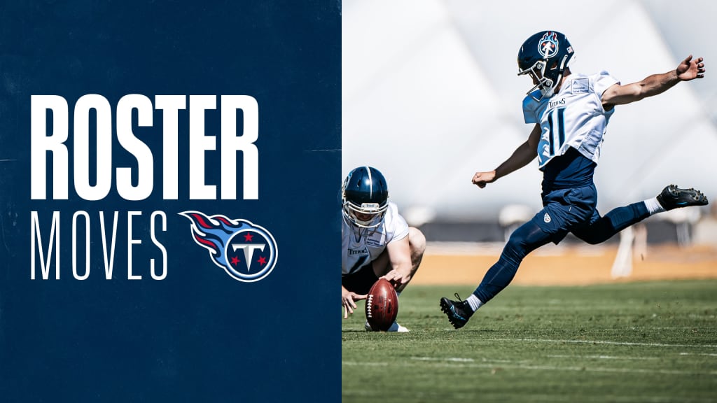 Titans Add Kicker Caleb Shudak to the Team's 53-Man Roster Ahead