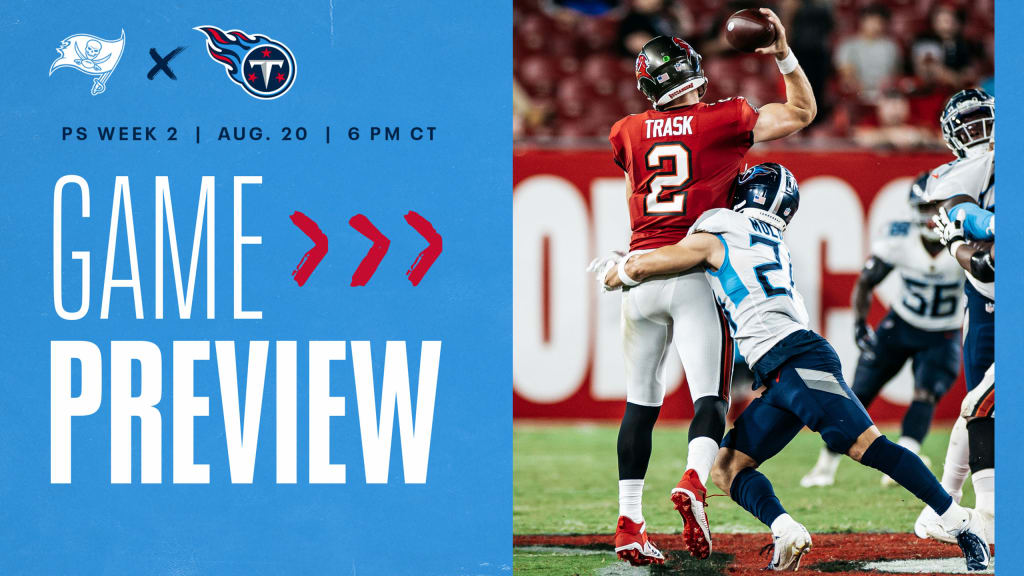 How to watch Buccaneers vs. Titans preseason NFL game on TV, live