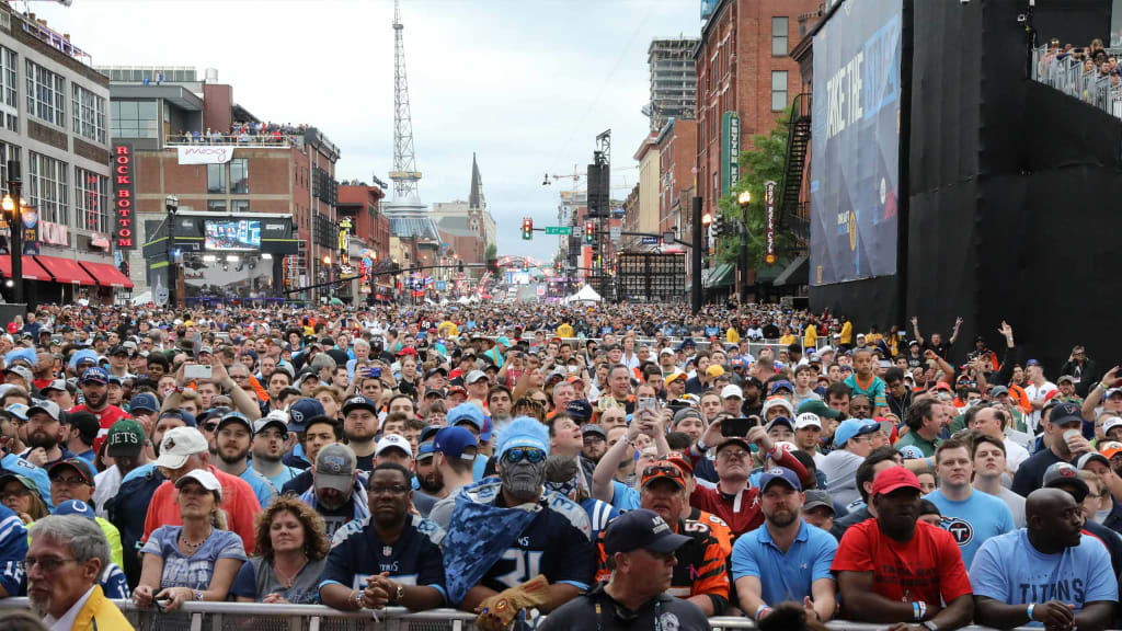 Nashville perfect host for evolving NFL draft party