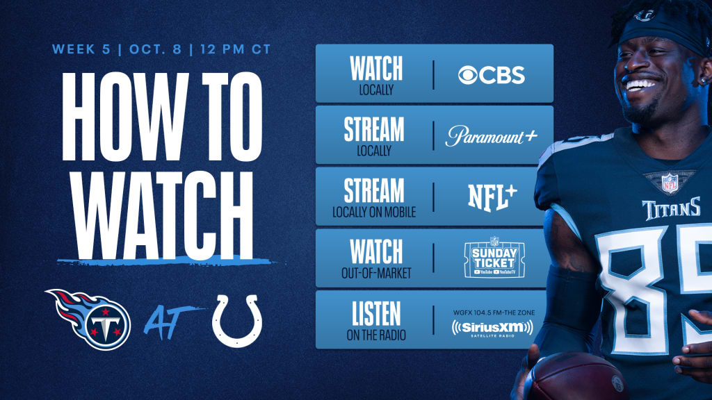 How To Watch Titans Game