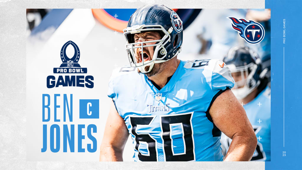 Titans Center Ben Jones Named to Pro Bowl Roster