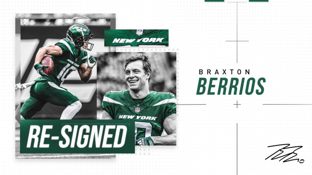 Braxton Berrios Stats, News and Video - WR