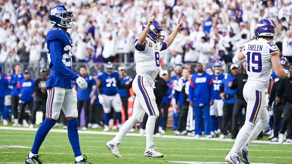 Giants vs. Vikings Live Stream, Scoreboard, PlayBy-Play, Highlights, Stats  & Updates