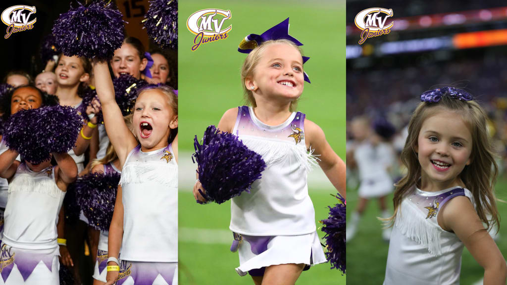 Vikings Toddler Minnesota Cheerleader Outfit