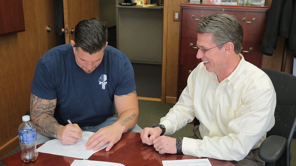 New Team, New Number: Alex Boone Plans to Wear 76