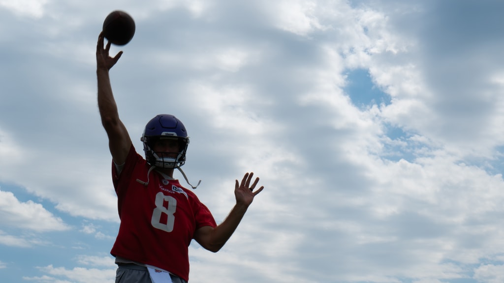 Kirk Cousins is at peace at Vikings camp, letting his inner goofball out