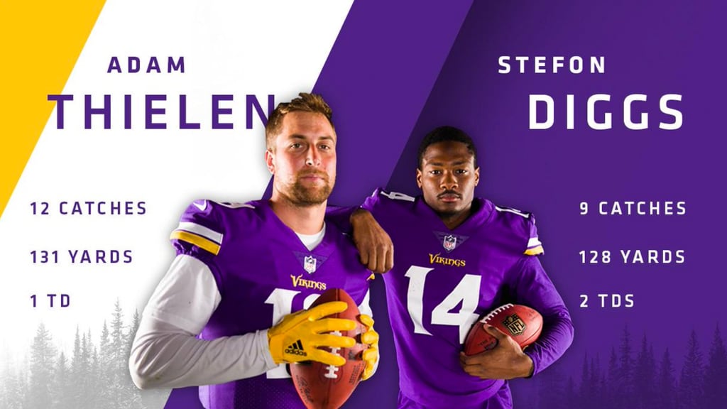 Adam Thielen, Stefon Diggs Thriving Amid Vikings QB Carousel