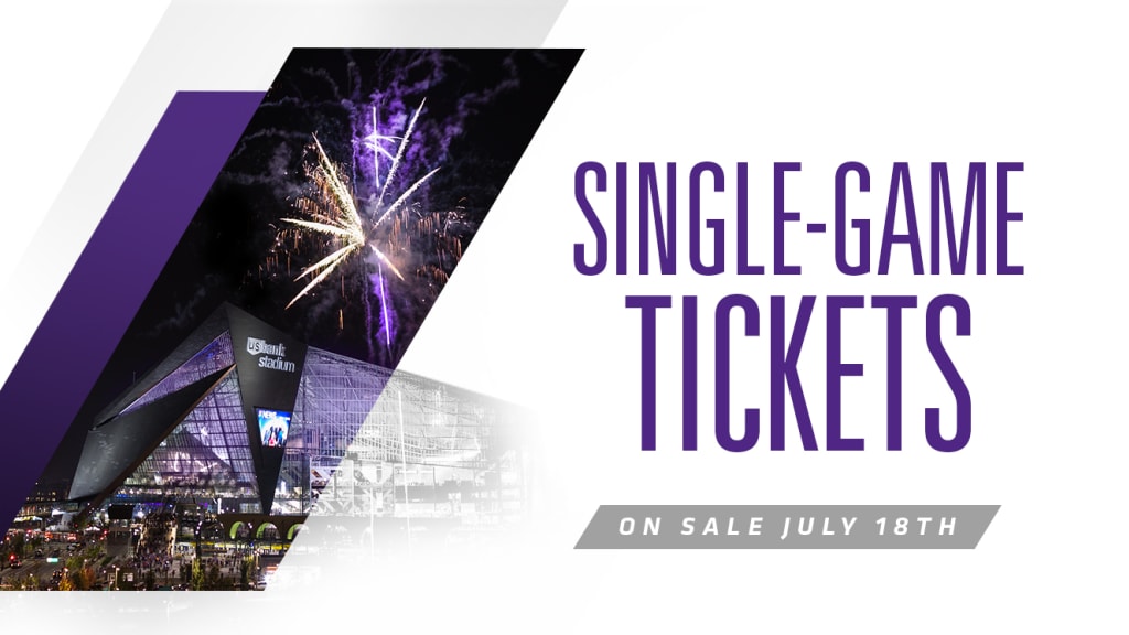 2023 Vikings Single Game Tickets