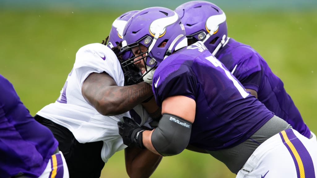 Vikings rookie guard Dru Samia learning to curb some aggressiveness in  favor of technique – Twin Cities