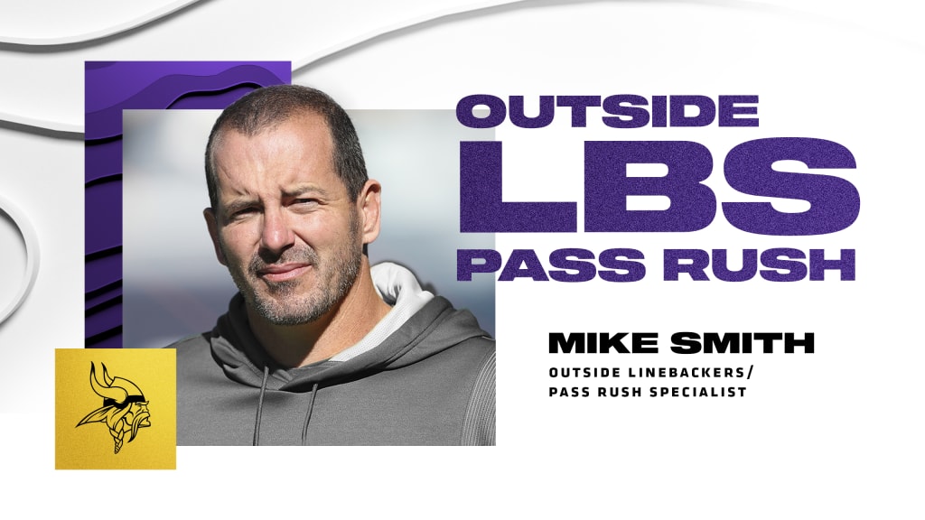 Vikings linebackers coach Mike Smith is willing to go out on a limb