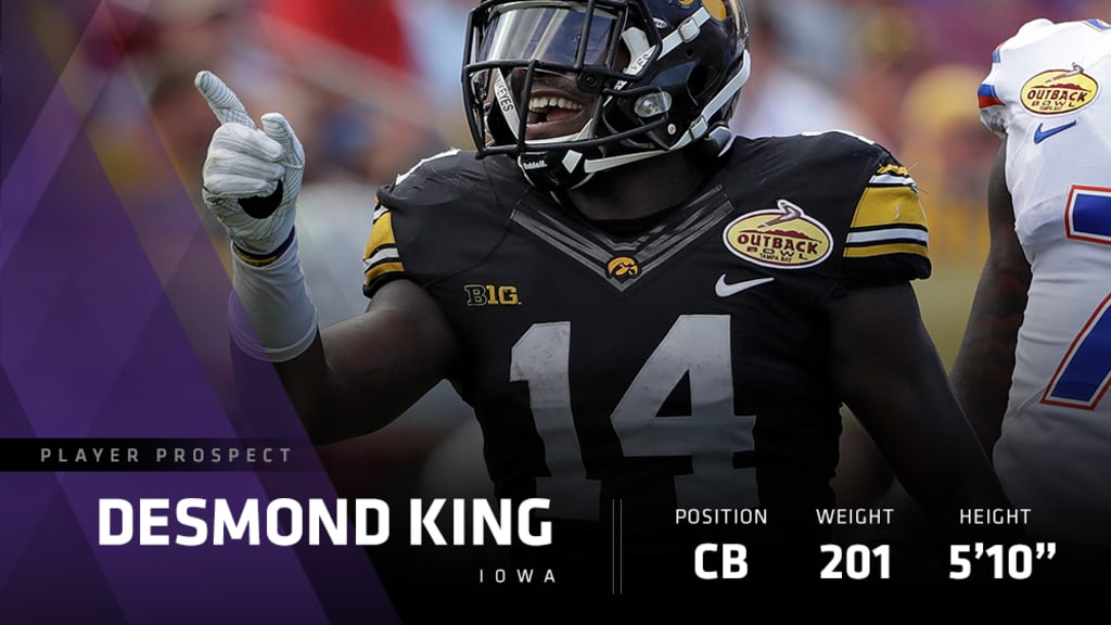 14 Desmond King Iowa Hawkeyes Jersey Black - Shop by Player,Shop