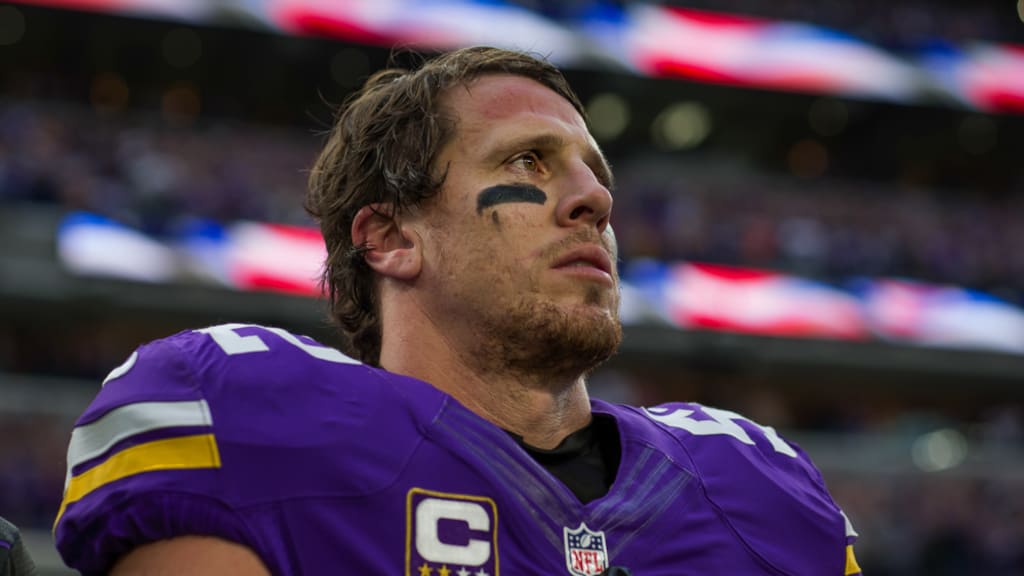 Minnesota Vikings LB Chad Greenway named Super Bowl 52 'Crew 52' Captain