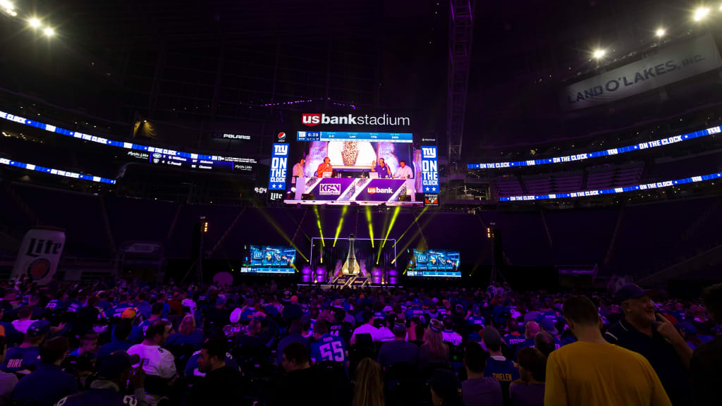 Vikings release plans for NFL Draft party at US Bank Stadium - Sports  Illustrated Minnesota Sports, News, Analysis, and More