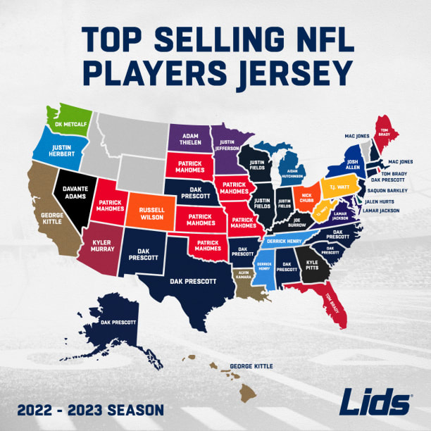 Geletterdheid Centimeter dubbele Justin Fields boasts best-selling jersey in three states