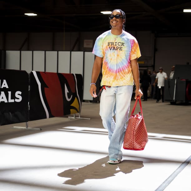 Arizona Cardinals players dazzle with pregame attire