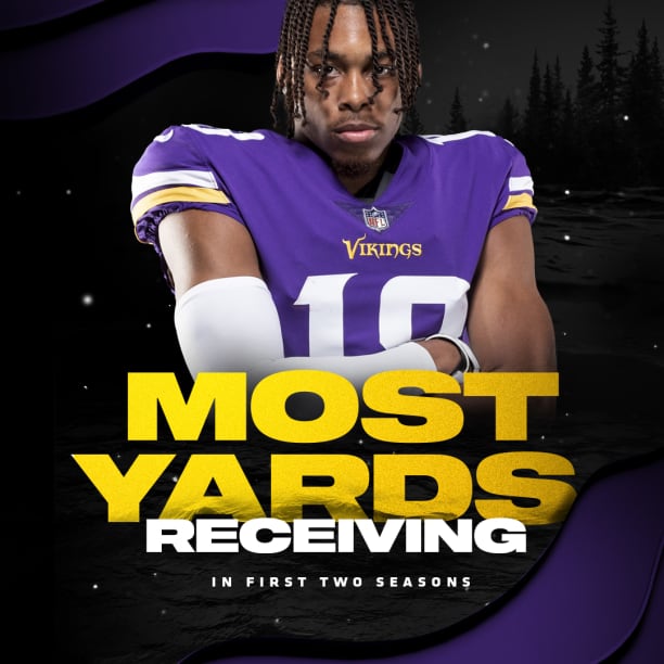 Vikings: Justin Jefferson's young gun record has never been seen