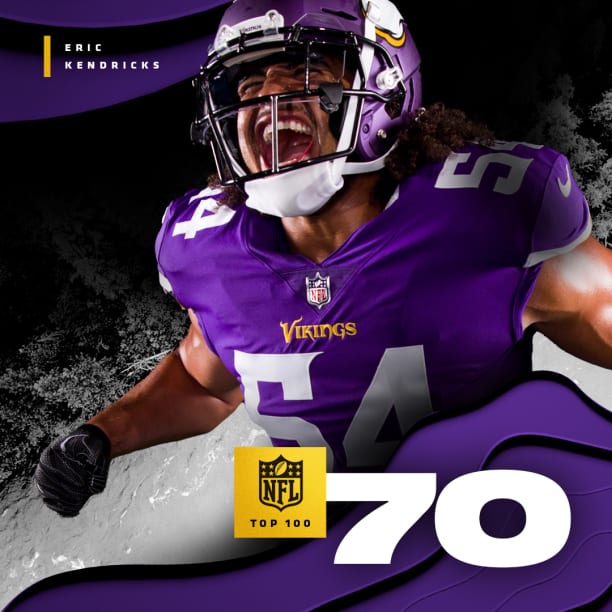 Eric Kendricks Listed in NFL Top 100