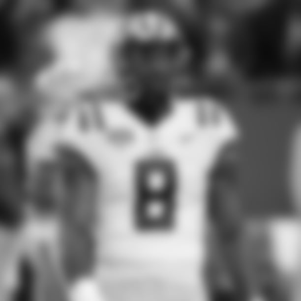 LSU linebacker Patrick Queen (8) in the first half during the Fiesta Bowl NCAA college football game against UCF, Tuesday, Jan. 1, 2019, in Glendale, AZ.