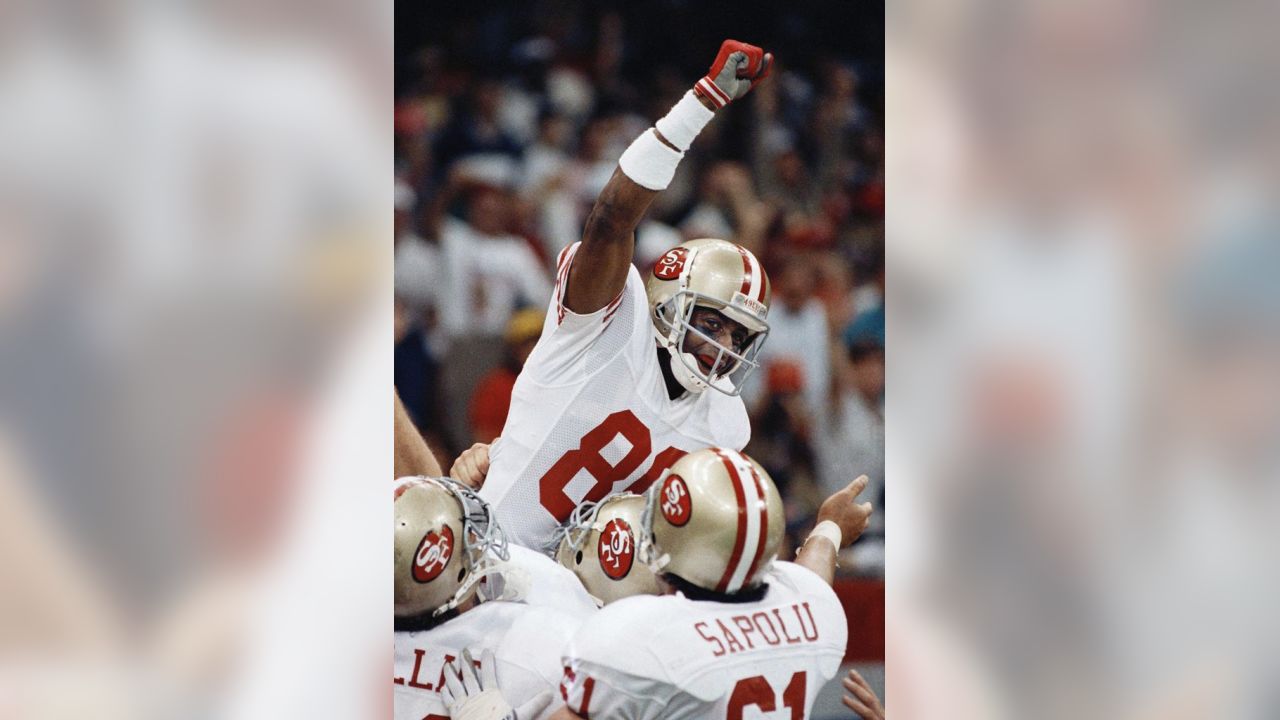 Joe Montana, Jerry Rice and Steve Young Named Best in NFL History