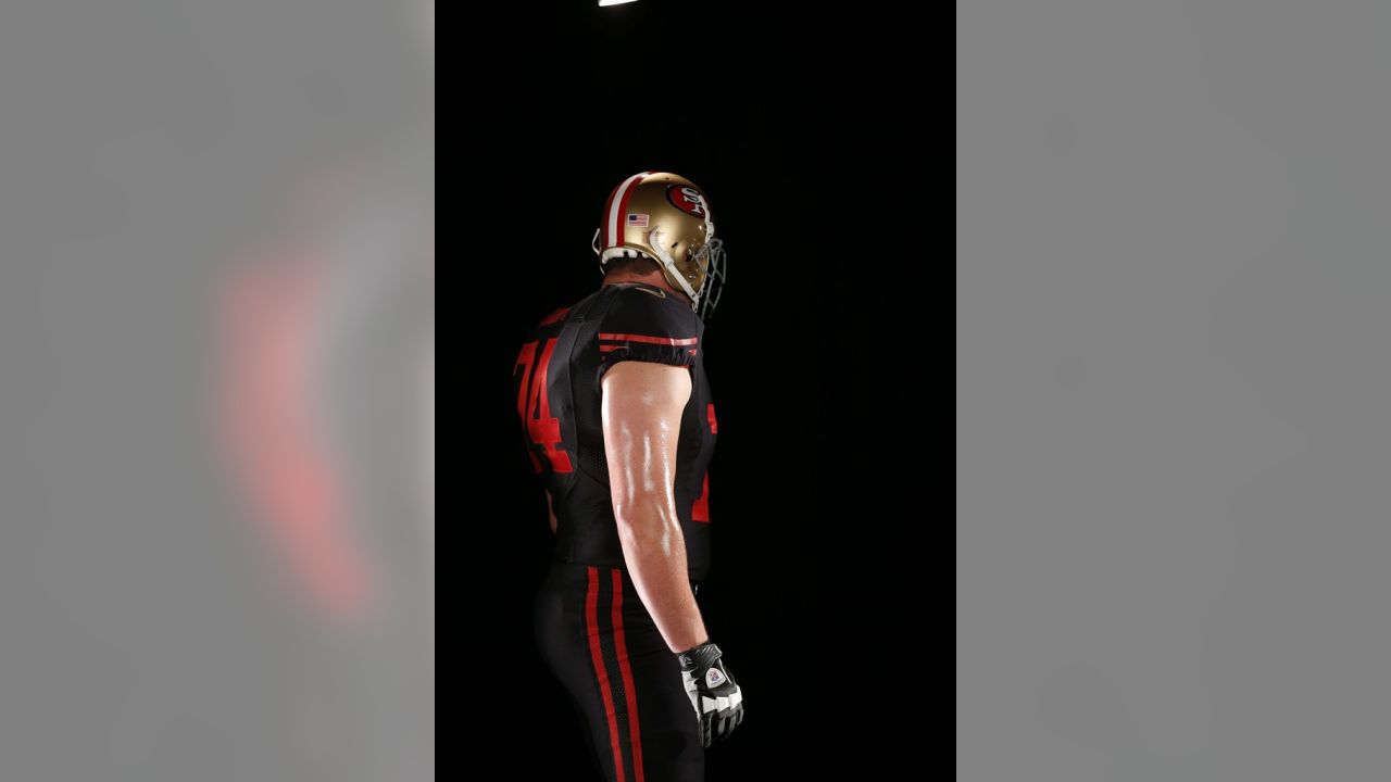 49ers to wear black alternate uniforms, have black end zones vs