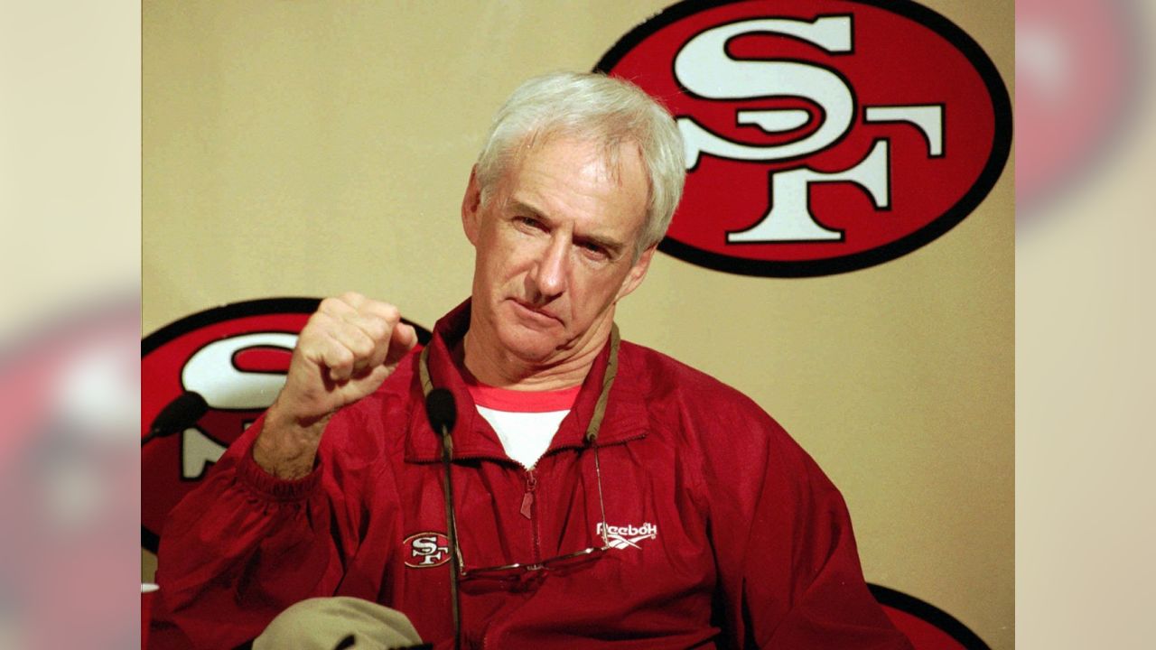 October 29, 1995 - San Francisco, California, U.S - San Francisco 49ers vs.  New Orleans Saints at Candlestick Park Sunday, October 29, 1995. Saints  beat 49ers 11-7. 49ers head coach George Seifert. (