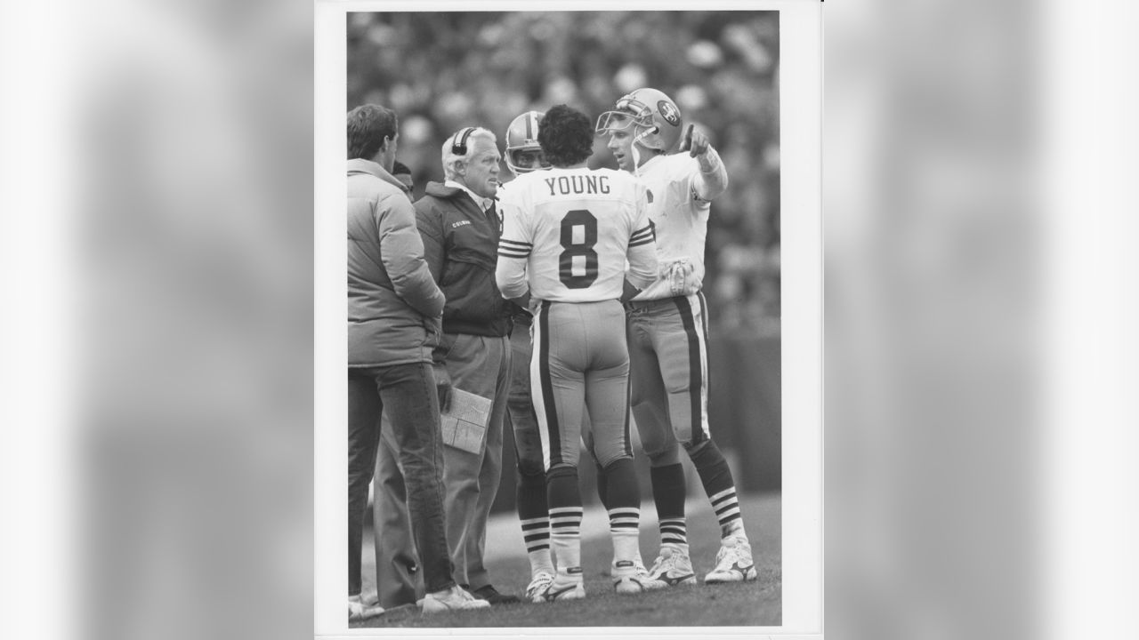 Circa 1990 Steve Young and Jerry Rice Signed San Francisco 49ers, Lot  #83124