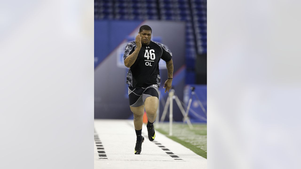 49ers Run Through Drills at the NFL Combine