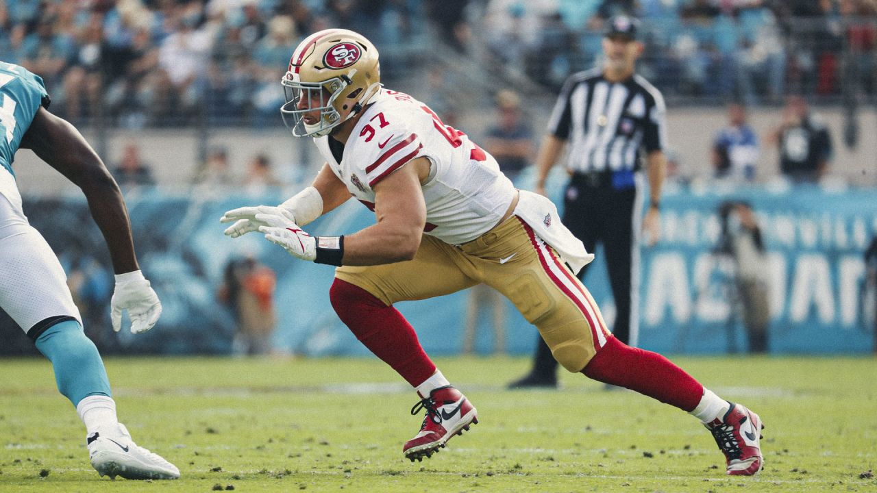 49ers News: Nick Bosa makes Minnesota the land of 10,000 sacks