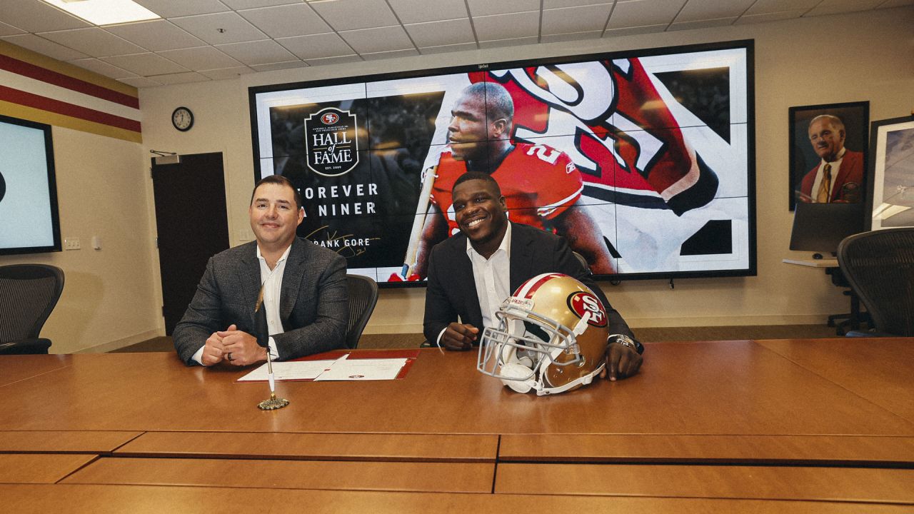 Frank Gore joins San Francisco 49ers' front office