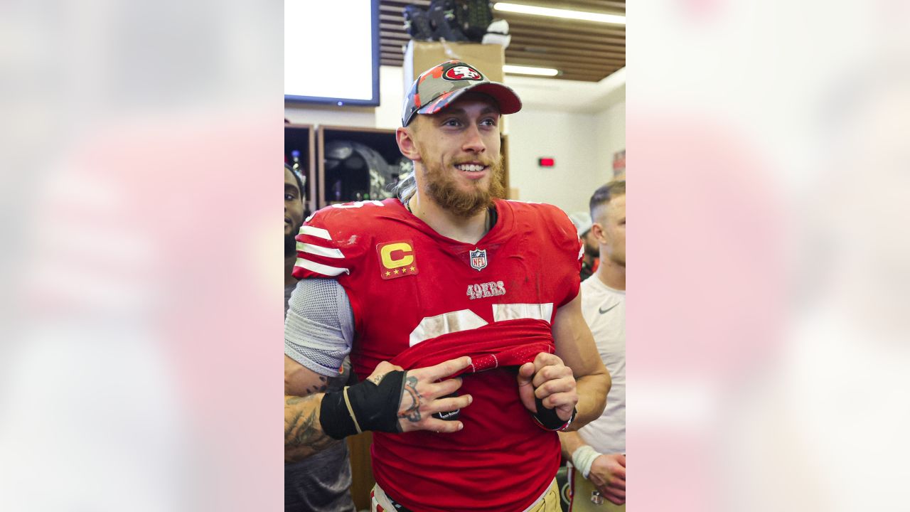 George Kittle San Francisco 49ers military salute to service Jersey