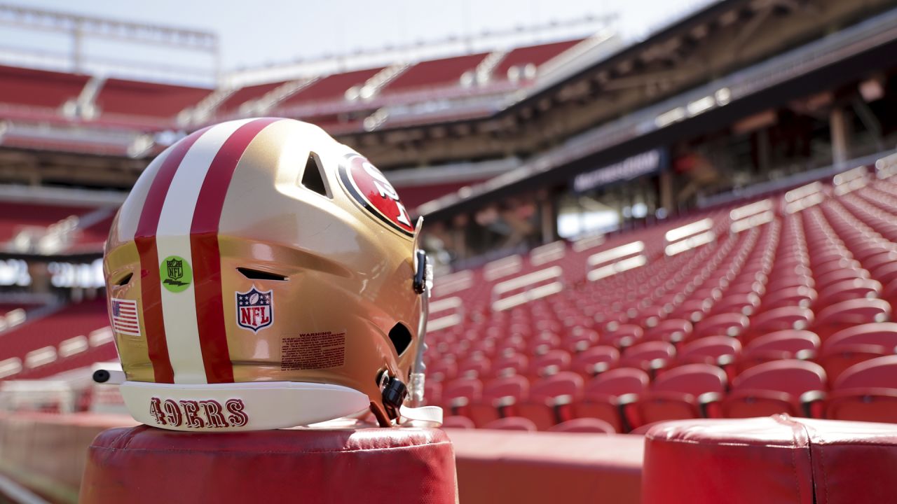 San Francisco 49ers Unveil Classic Update To Home, Road Jerseys, Helmet –  SportsLogos.Net News