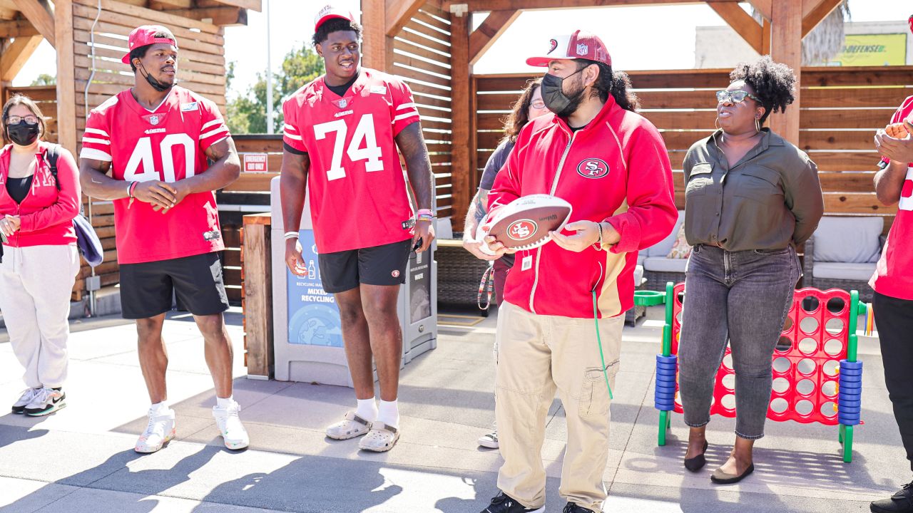 San Francisco 49ers Embroidered Sweatshirt, NFL Embroidered - Inspire  Uplift in 2023