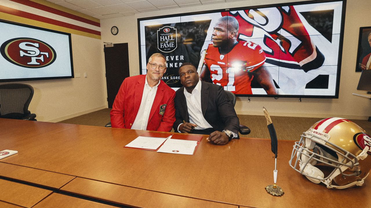 49ers' rushing leader Frank Gore joins franchise's front office