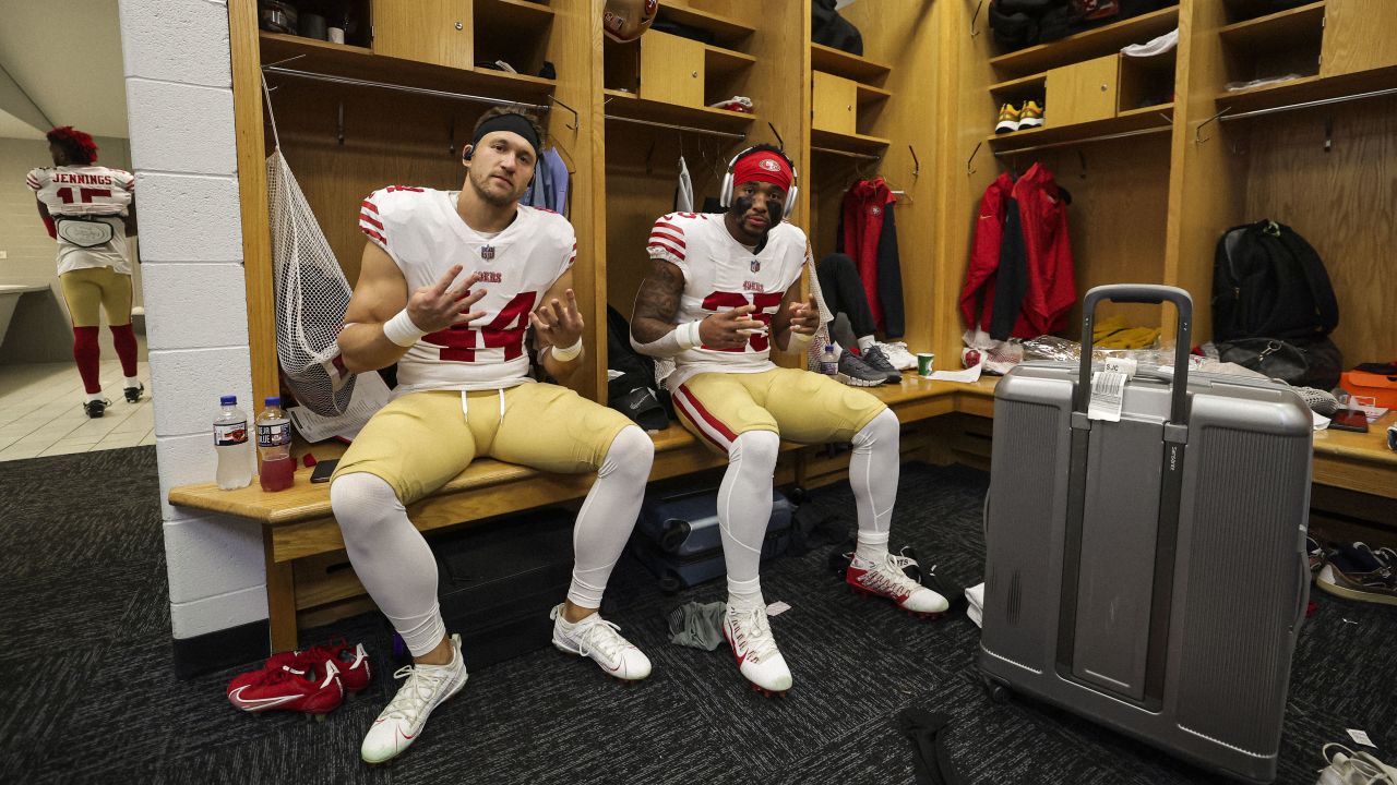 Men's Starter Scarlet/Gold San Francisco 49ers Locker Room