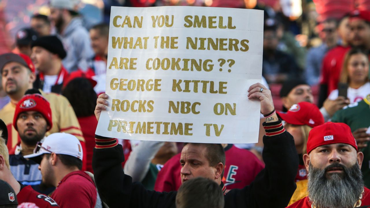 49ers Faithful Cheer on 'Sunday Night Football' Victory