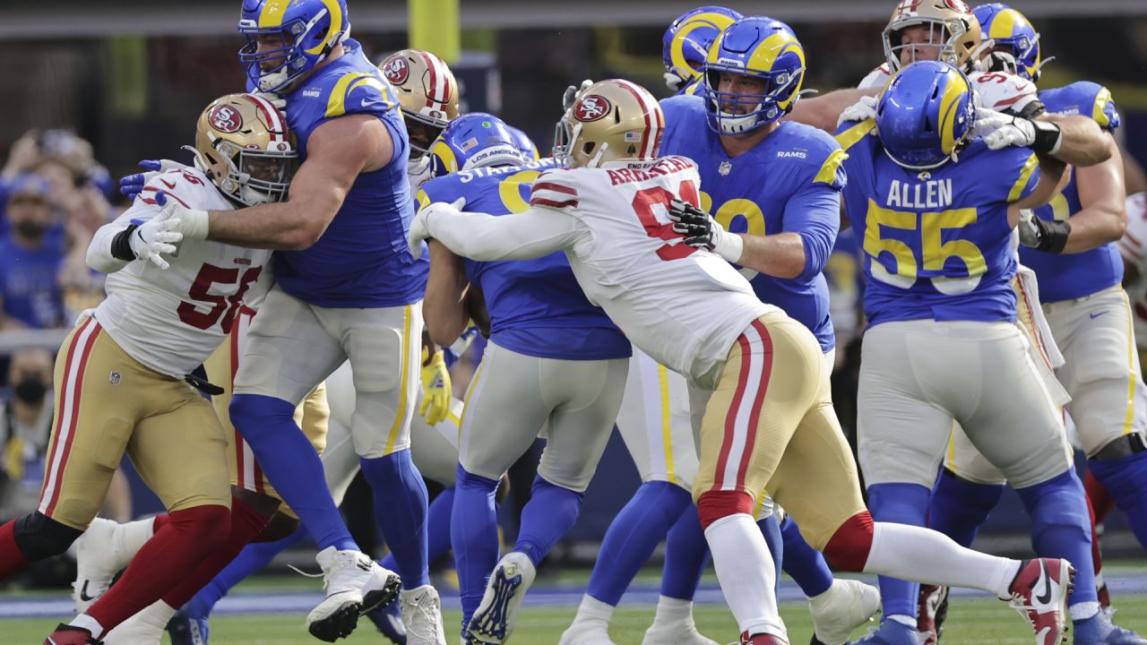 Rams Game Used Football - (10/18/2020 VS. San Francisco 49ers