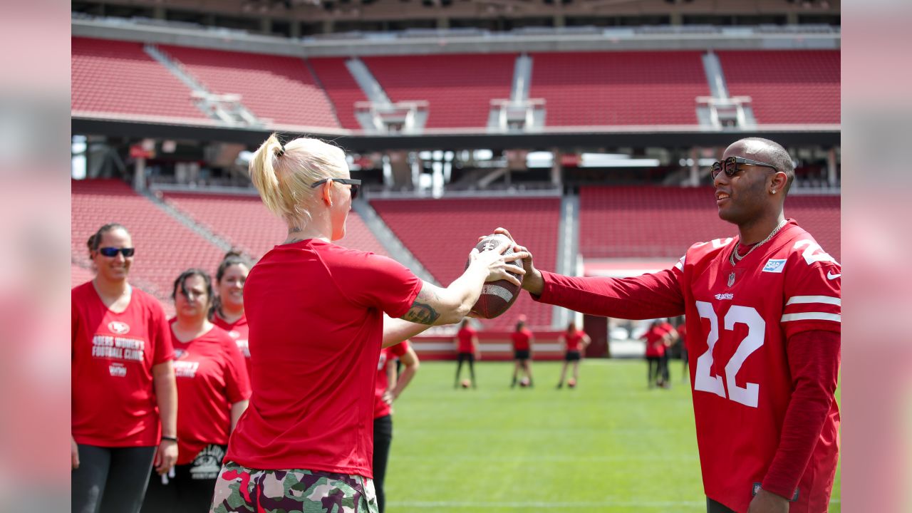 49ers Women's Football Clinic presented by WON on Sunday, April 7