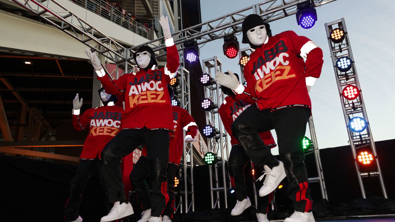 JABBAWOCKEEZ at the 2022 NFL PRO BOWL 