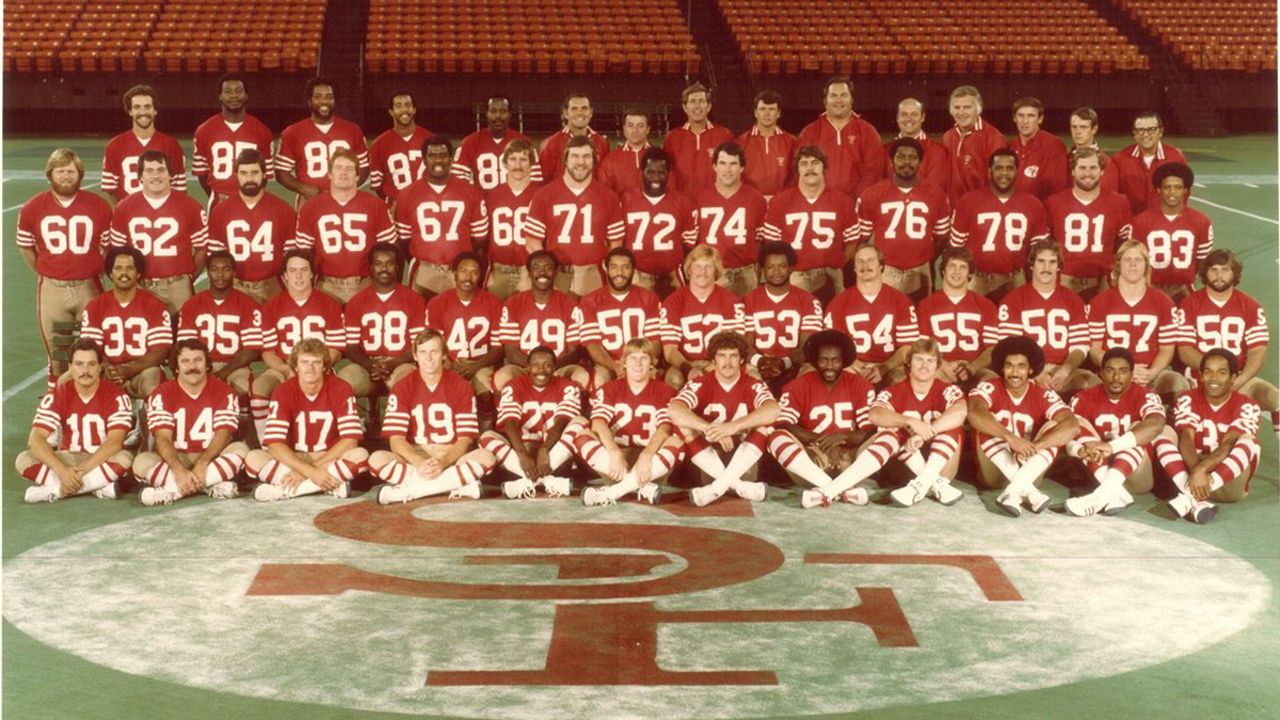 75 Years of 49ers Team Photos