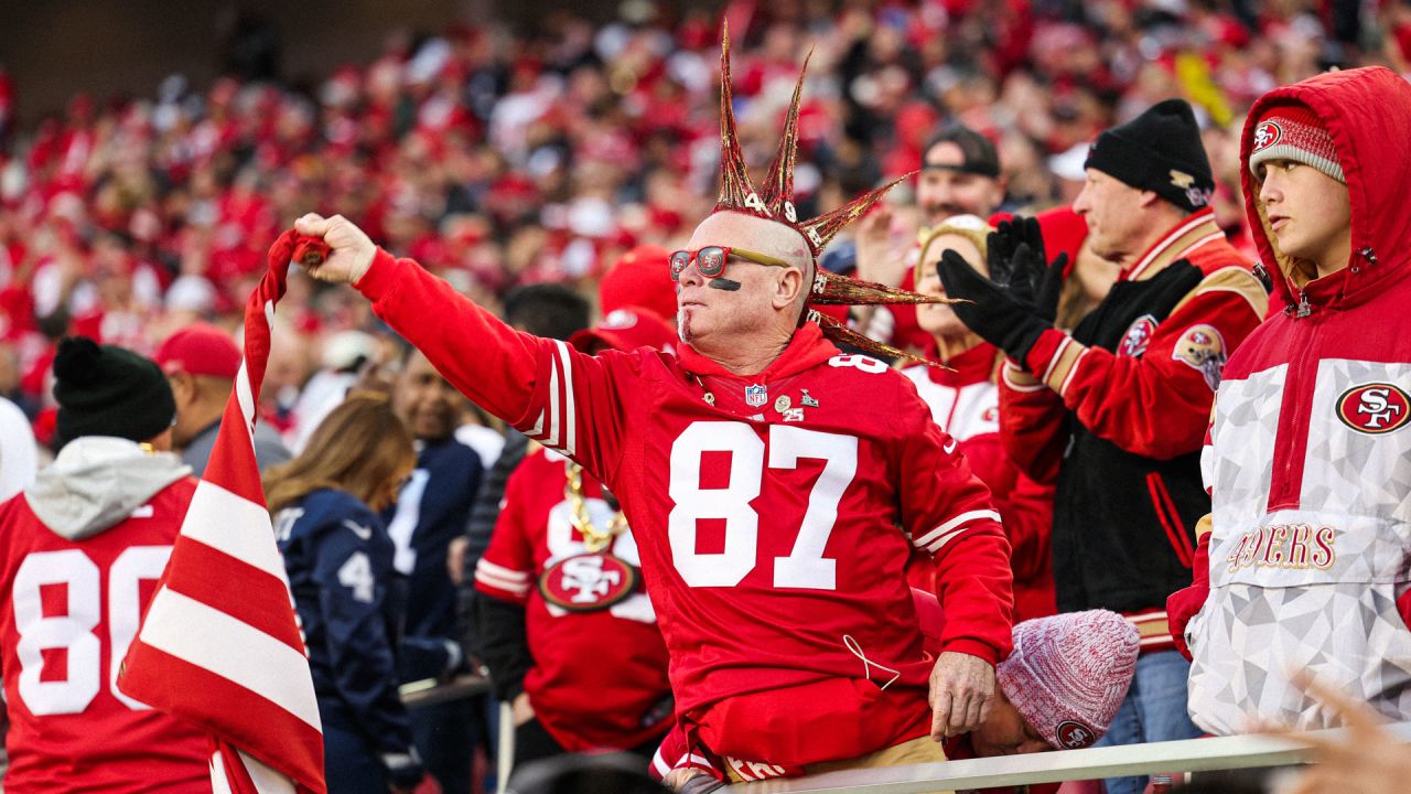 The Faithful Pack Levi's® Stadium for Divisional Round Victory vs. Cowboys