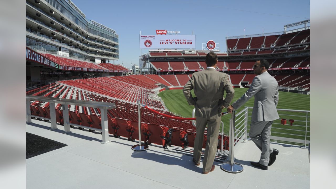 San Francisco 49ers open Levi's Stadium as state-of-the-art Santa Clara  home is unveiled after ribbon-cutting