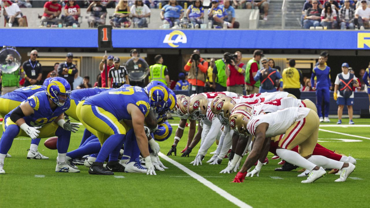 Photo: San Francisco 49ers Rams at SoFi - LAP20220109810 