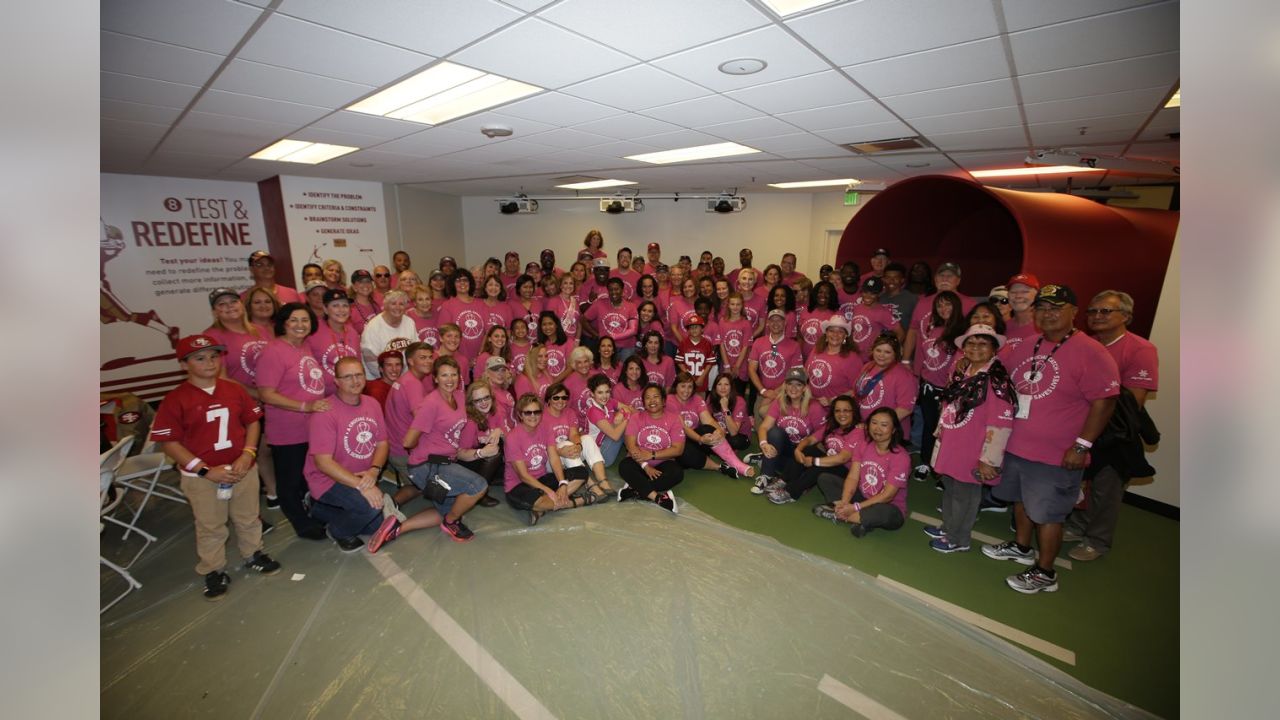 49ers Honor Breast Cancer Survivors at Halftime