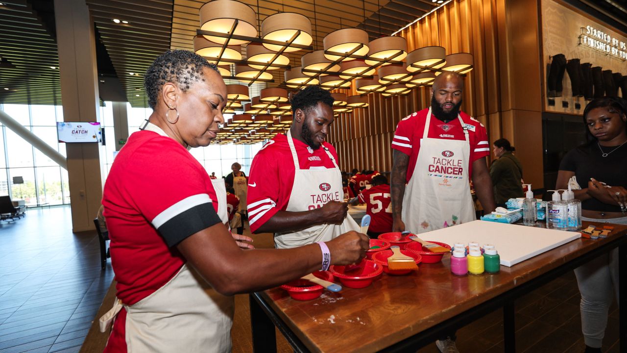 49ers Host Crucial Catch Art Therapy Event Presented by Dignity Health