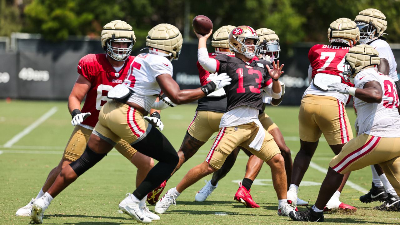 49ers QB updates from today's training camp practice via @mattb49ers 