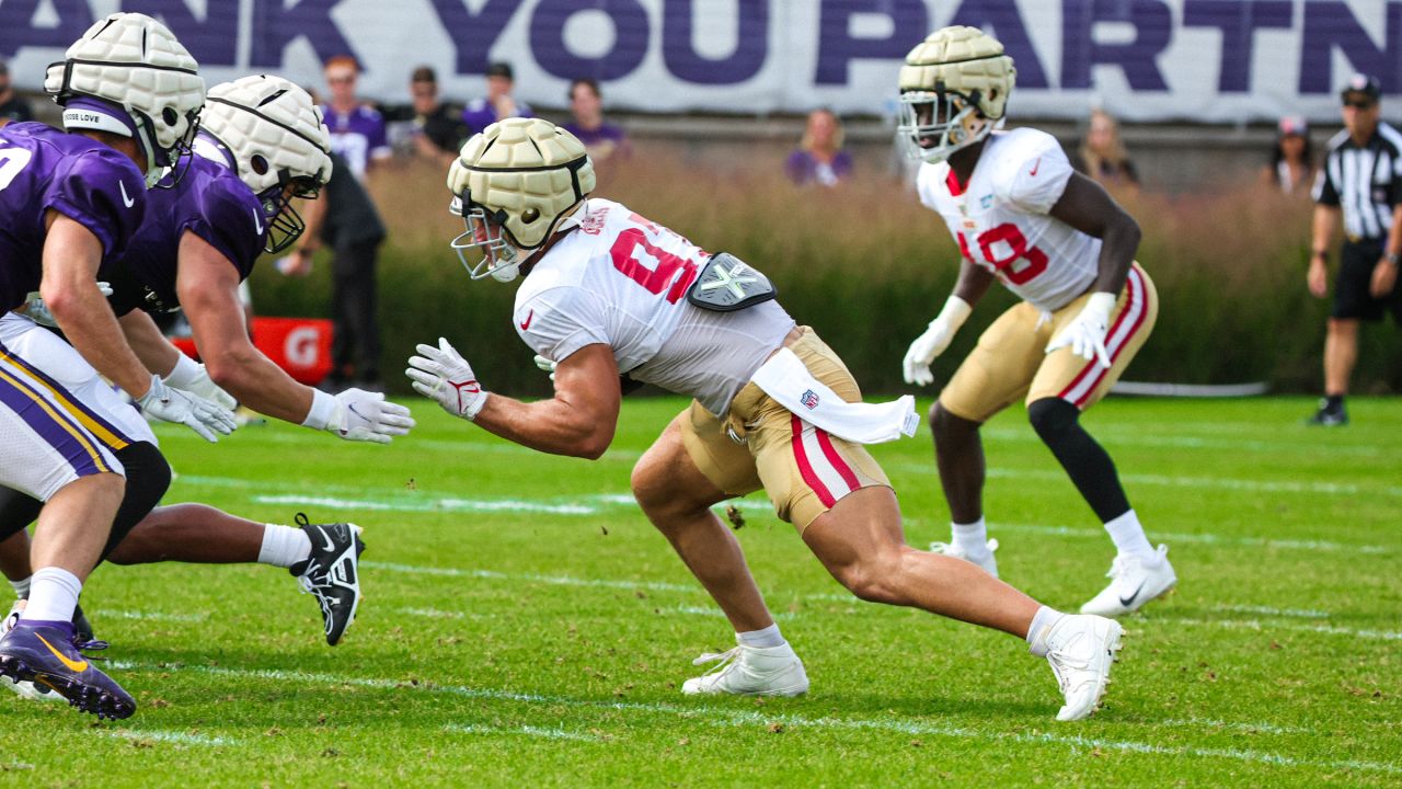 George Kittle on joint practices with Vikings: 'I love not