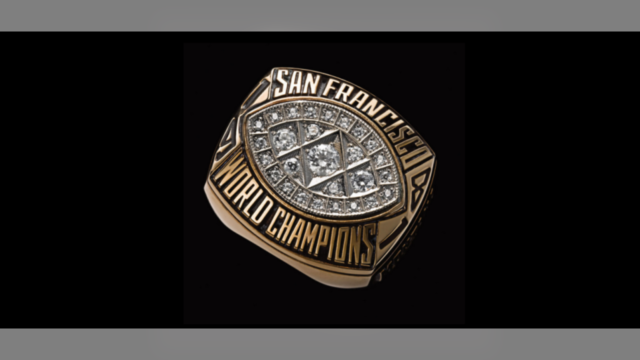 San Francisco 49ers Super Bowl 5 Ring Set (1981, 1984, 1988, 1989, 199 –  Rings For Champs