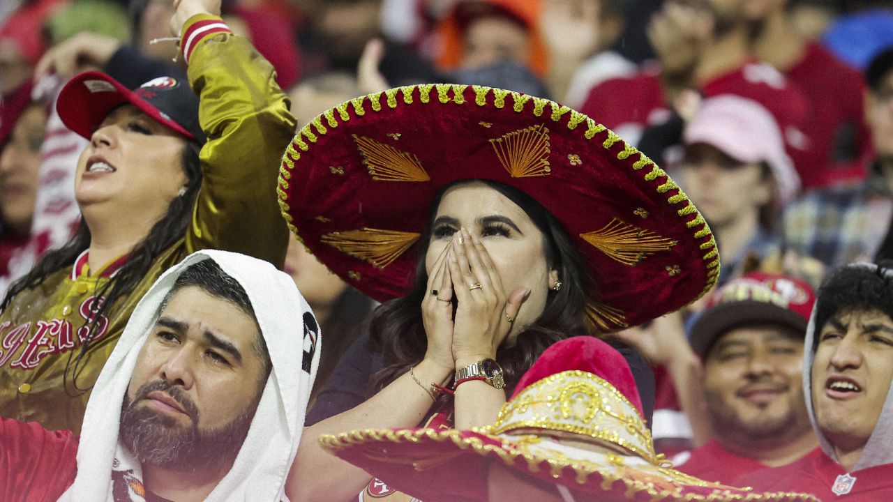 49ers Faithful Cheer on Team's Win in Mexico City