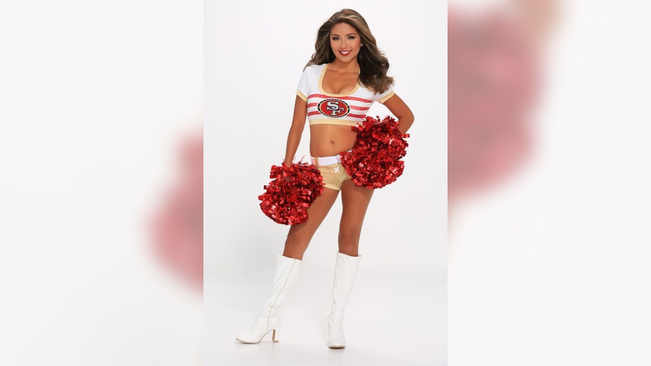 Sideline Distraction: San Francisco 49ers Gold Rush Cheerleader